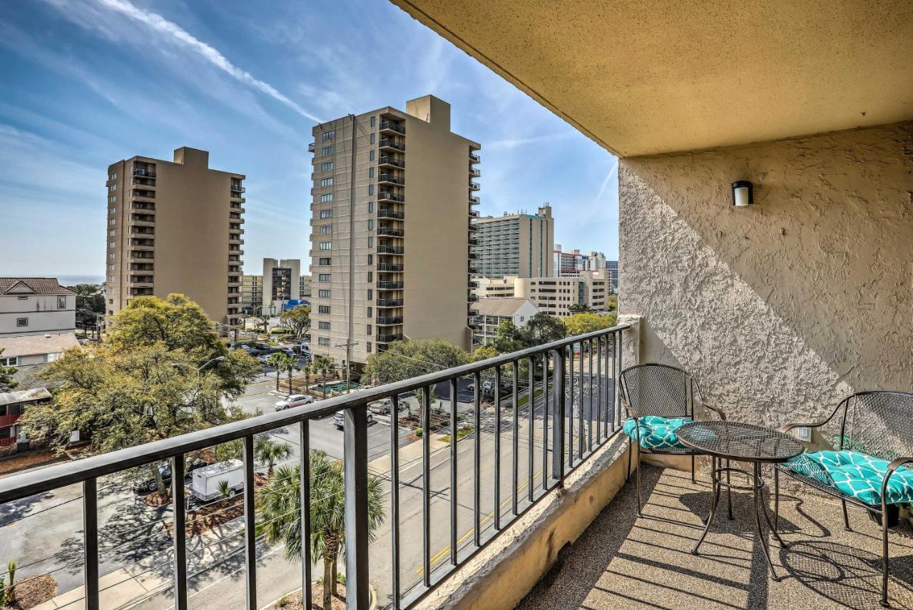 Myrtle Beach Condo, 1 Block To Ocean Shore! المظهر الخارجي الصورة
