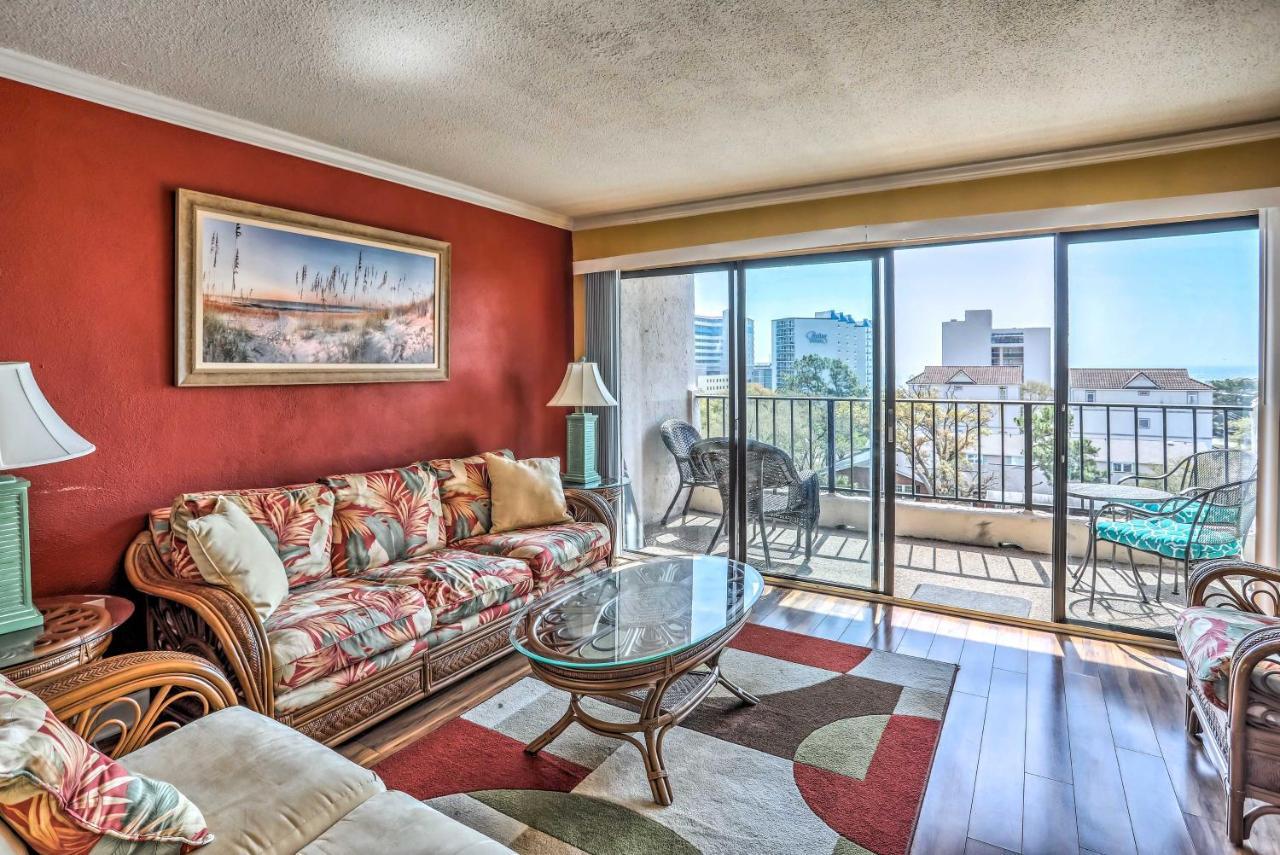 Myrtle Beach Condo, 1 Block To Ocean Shore! المظهر الخارجي الصورة