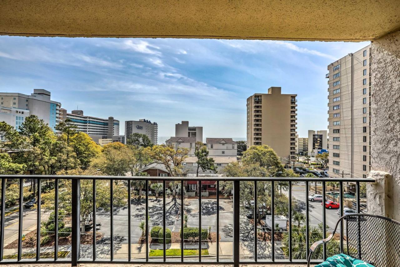 Myrtle Beach Condo, 1 Block To Ocean Shore! المظهر الخارجي الصورة